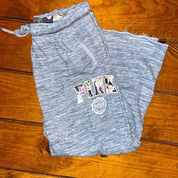 PINK Victoria's Secret Other - Victorias Secret: PINK: sweatpants- wide leg: size L.
